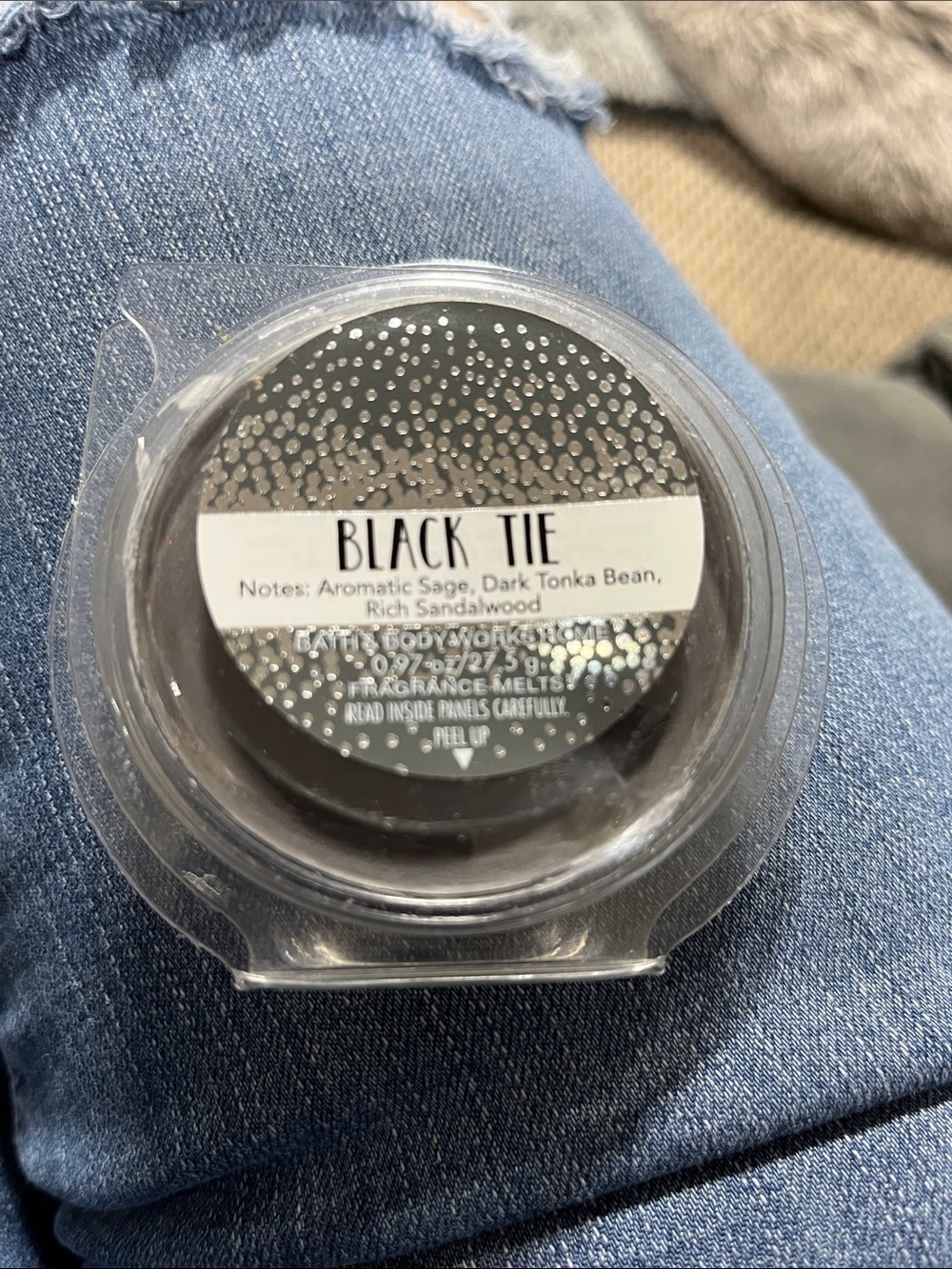 Bath & Body Works Black Tie Wax Melts - Black